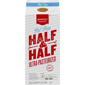 Market Pantry Fat Free Half & Half