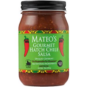 Mateo's Gourmet Hatch Chile Salsa Medium