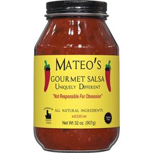 Mateo's Gourmet Salsa Medium