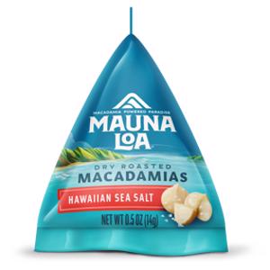 Mauna Loa Hawaiian Sea Salt Macadamias Mini Pack