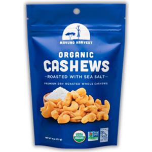 Mavuno Harvest Organic Roasted Cashews w/ Sea Salt