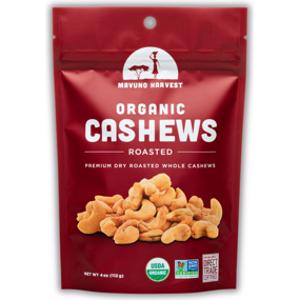 Mavuno Harvest Organic Roasted Cashews