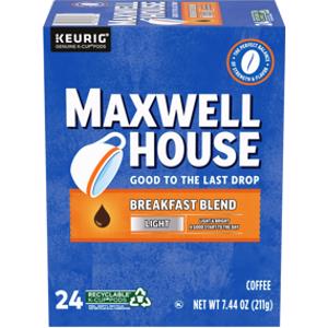 Maxwell House Breakfast Blend Coffee Pods