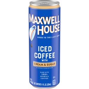 Maxwell House Iced Coffee w/ Cream & Sugar