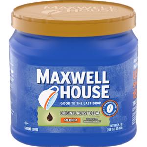 Maxwell House Original Roast Decaf Ground Coffee