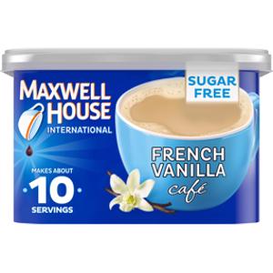 Maxwell House Sugar Free French Vanilla Cafe