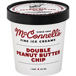 McConnell's Double Peanut Butter Chip Ice Cream