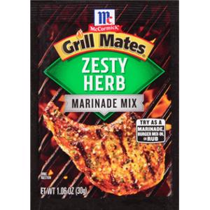 Grill Mates Zesty Herb Marinade Mix