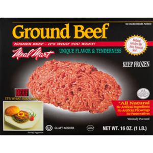 Meal Mart Ground Kosher Beef