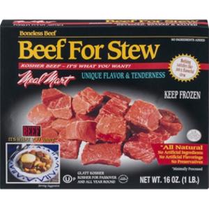 Meal Mart Kosher Beef For Stew