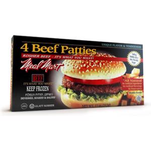 Meal Mart Kosher Beef Patties