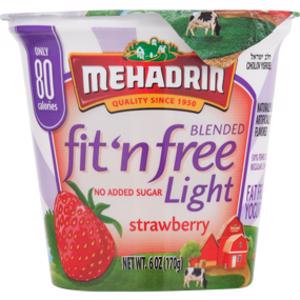 Mehadrin Fit & Free Strawberry Yogurt