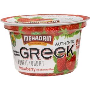 Mehadrin Strawberry Nonfat Greek Yogurt
