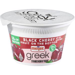 Meijer Black Cherry Nonfat Greek Yogurt