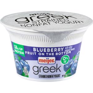 Meijer Blueberry Nonfat Greek Yogurt