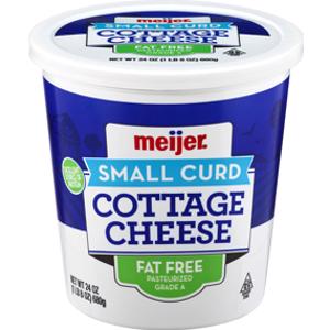 Meijer Fat Free Cottage Cheese