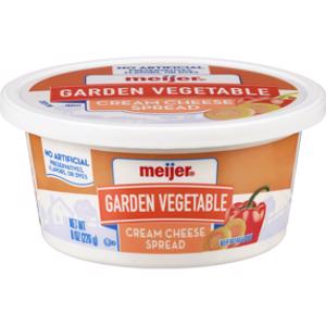 Meijer Garden Vegetable Cream Cheese Spread