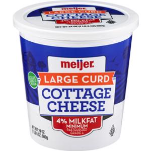 Meijer Large Curd Cottage Cheese