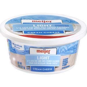 Meijer Light Cream Cheese Spread
