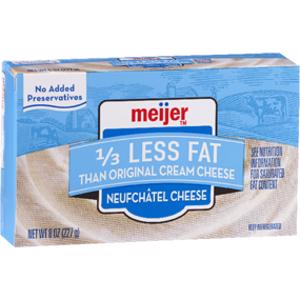 Meijer Neufchatel Cheese