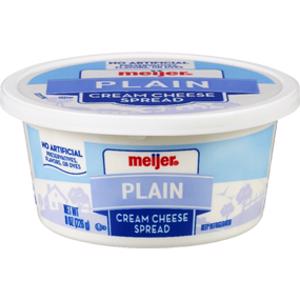 Meijer Plain Cream Cheese Spread