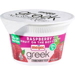 Meijer Raspberry Nonfat Greek Yogurt