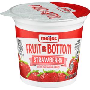 Meijer Srawberry Lowfat Yogurt