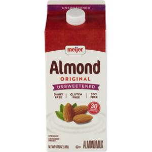 Meijer Unsweetened Almond Milk