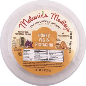 Melanie's Medleys Honey, Fig & Pistachio Cream Cheese Spread