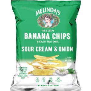 Melinda's Sour Cream & Onion Banana Chips