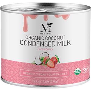 Mementa Organic Coconut Condensed Milk Strawberry