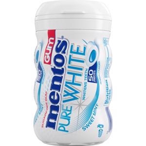 Mentos Pure White Sweet Mint Sugarfree Gum