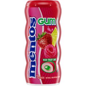 Mentos Red Fruit Lime Sugar Free Gum