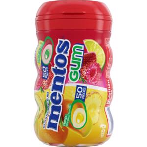 Mentos Red Fruit Lime & Tropical Sugarfree Gum