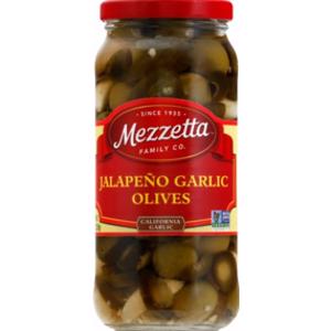 Mezzetta Jalapeno Garlic Olives