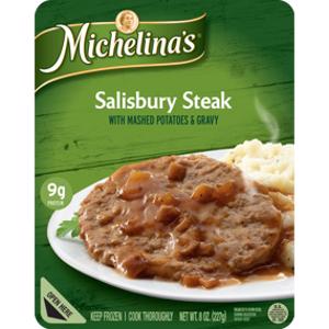 Michelina's Salisbury Steak w/ Mashed Potatoes