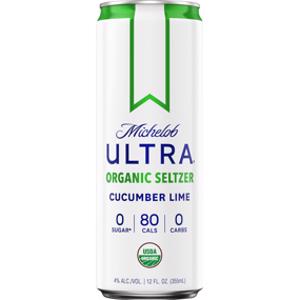 Michelob Ultra Cucumber Lime Organic Seltzer