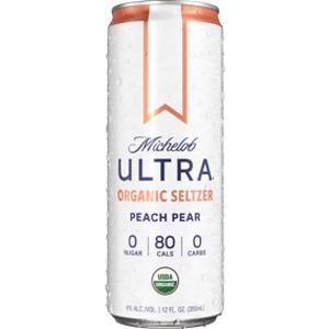 Michelob Ultra Peach Pear Organic Seltzer