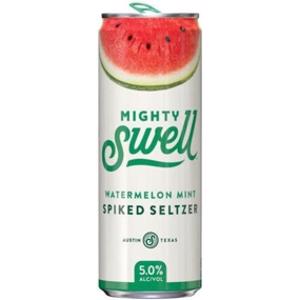 Mighty Swell Watermelon Mint Spiked Seltzer