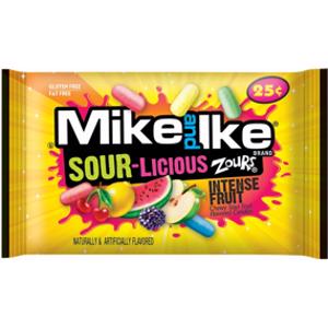 Mike & Ike Intense Fruit Sour-Licious Zours