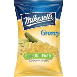 Mikesell's Groovy Spicy Dill Pickle Flavored Potato Chips