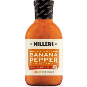 Millers Hot Banana Pepper Mustard