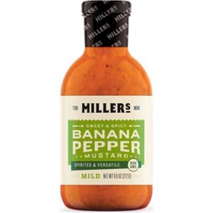 Millers Mild Banana Pepper Mustard