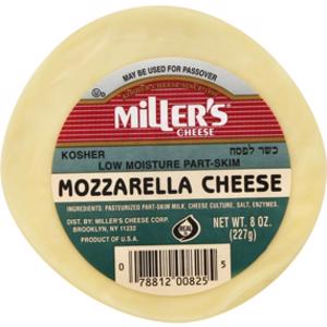 Miller's Mozzarella Cheese Block