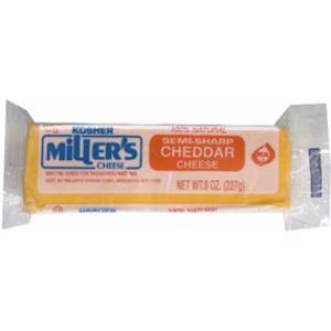 Miller's Semi-Sharp Cheddar Cheese Block