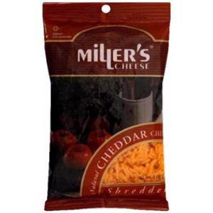 Miller's Shredded Cheddar Cheese