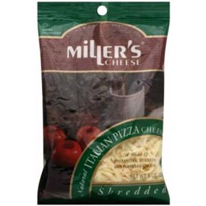 Miller's Shredded Italian Pizza Cheese