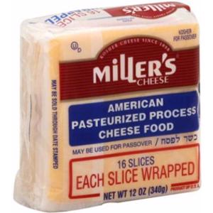 Miller's Sliced American Cheese