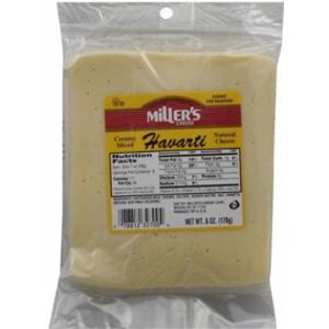 Miller's Sliced Havarti Cheese