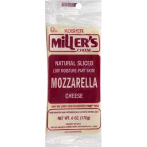 Miller's Sliced Mozzarella Cheese